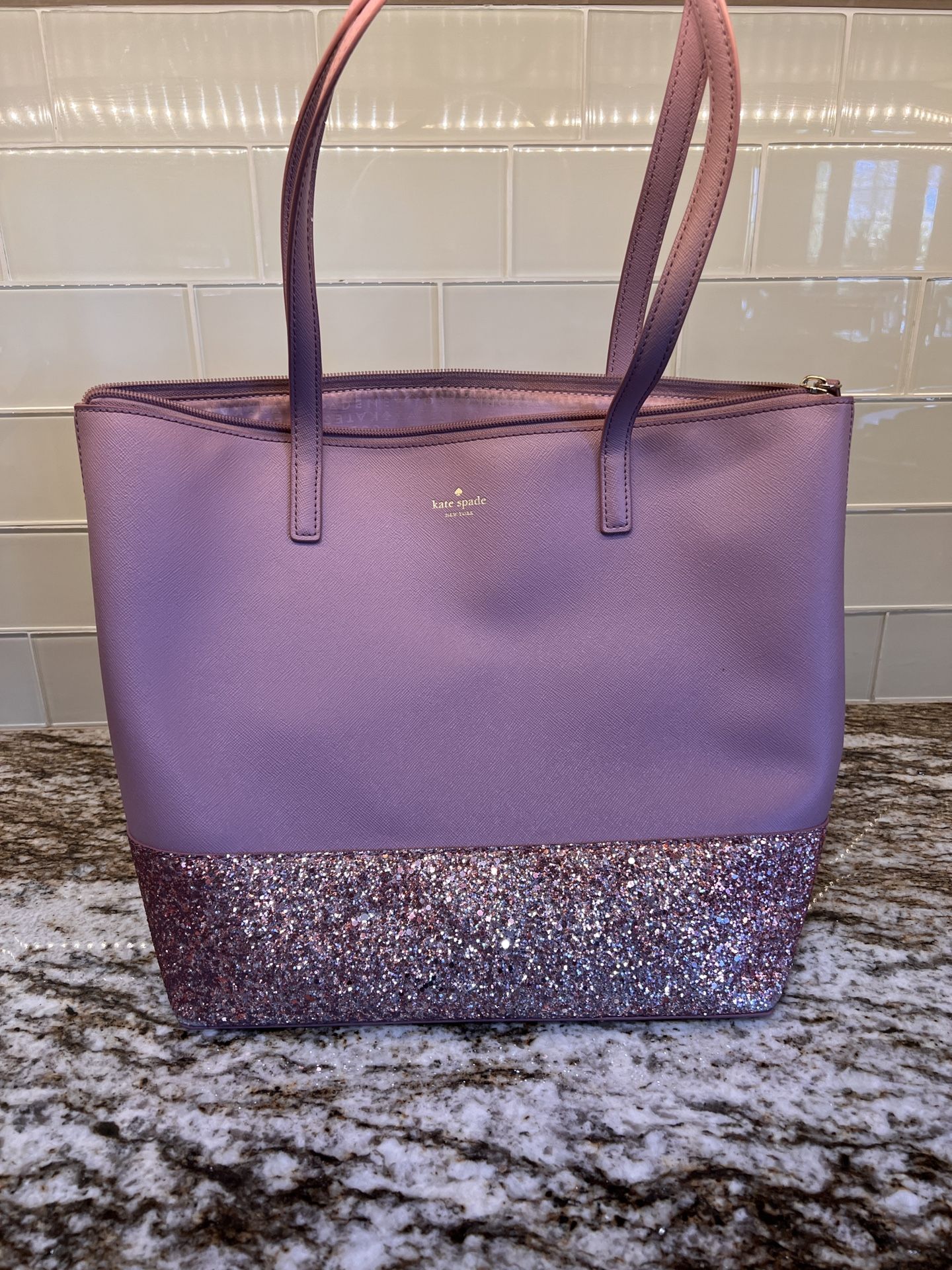 Kate spade Sparkle Pink/mauve/purple Purse