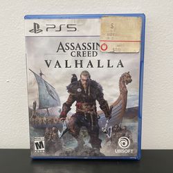 Assassin's Creed Valhalla PS5 Like New Sony PlayStation 5 Video Game Vikings