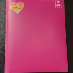 Two Pocket Poly Folder