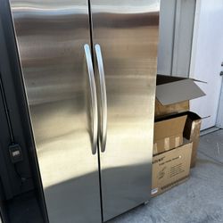 KitchenAid side-by-side refrigerator