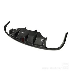  2014 2015-2021 Porsche Macan  Carbon Fiber Rear Bumper Diffuser