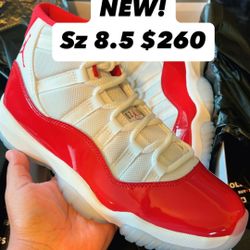 New Nike Air Jordan Retro 11 CHERRY Sz 8.5m/10w