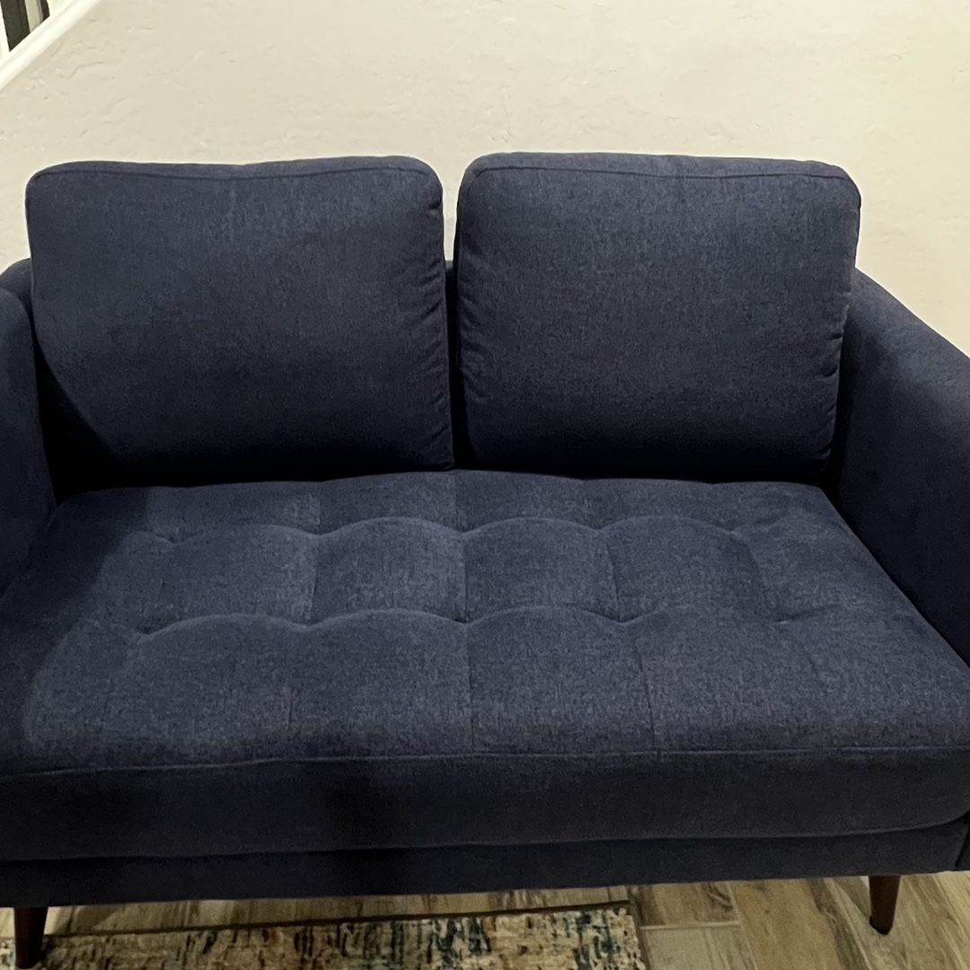 Blue Denim loveseat