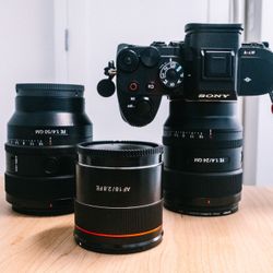 Sony A7RV And Sony GM Lenses