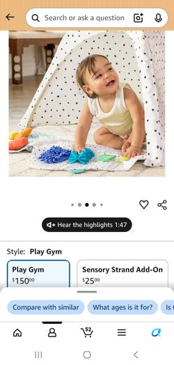 The Play Gym/Tent