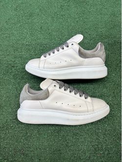 ALEXANDER MQUEEN OVERSIZED SNEAKERS LIGHT GREY SIZE 9 42EU