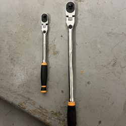 Gearwrench 120xp Locking Flex Head Dual Material 1/4 And 3/8