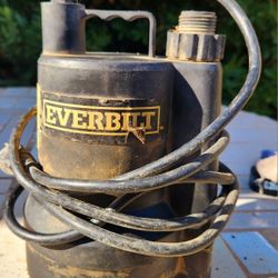Two Used Submersible Pumps Electric