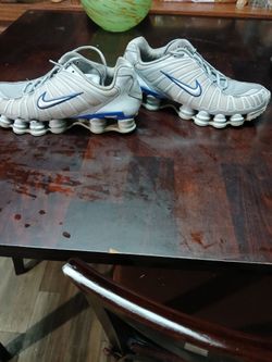 Nike Shox TL Sneakers Gray Blue