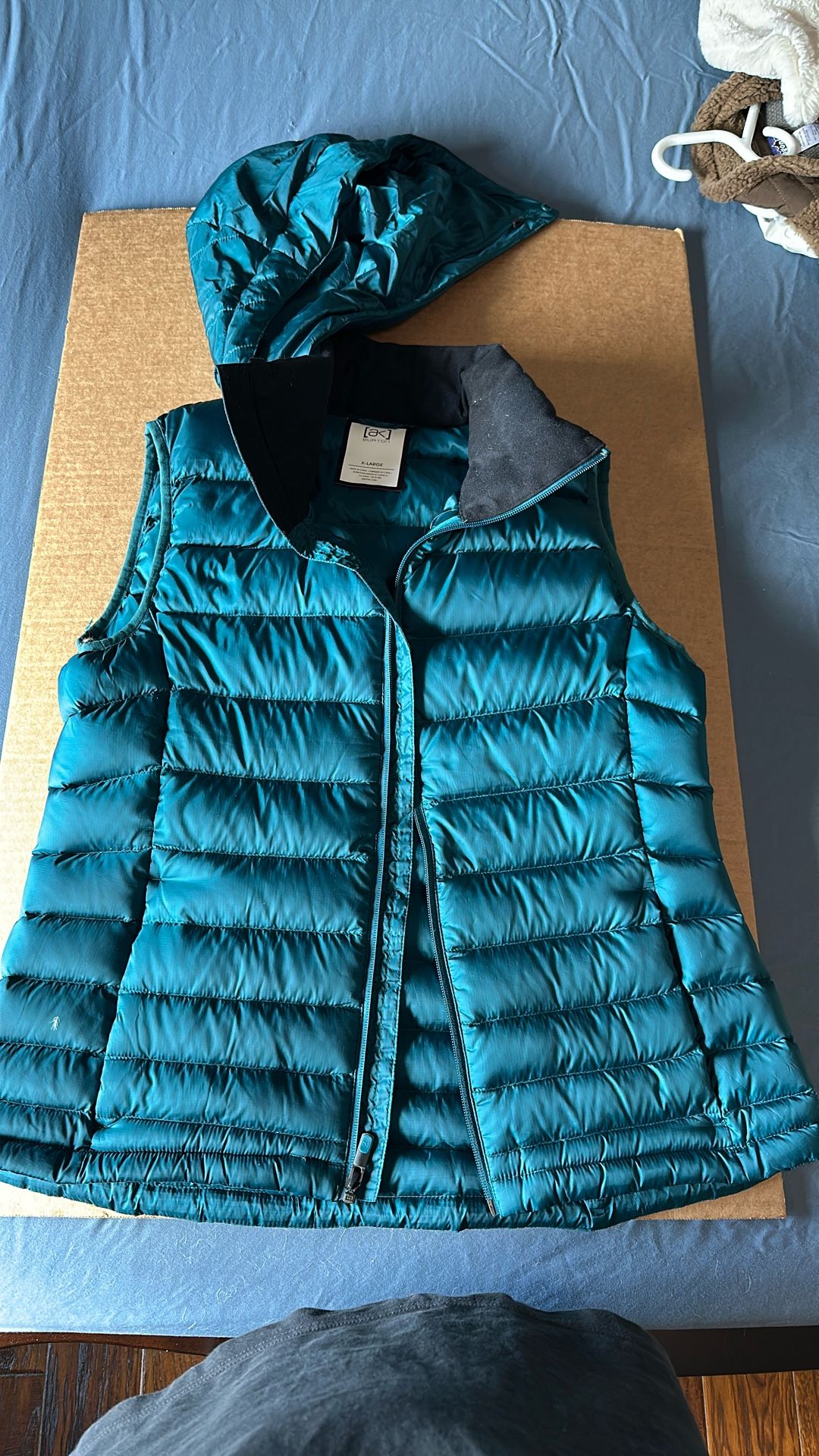 Burton AK Women’s Down Puffer Vest With Hood