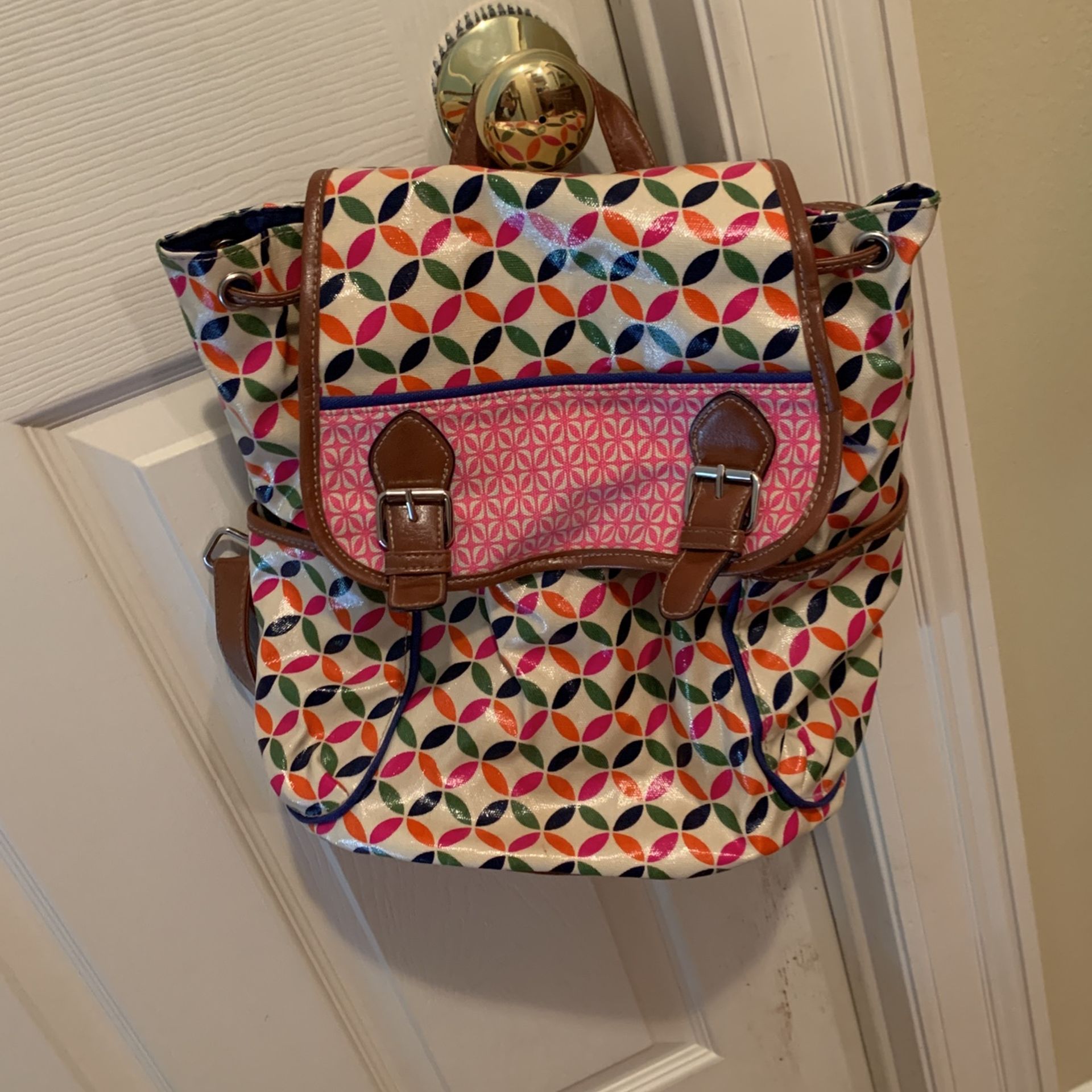 Backpack Purse- Water Resistant