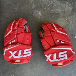 Hockey Gloves STX Stallion 500 15” Red
