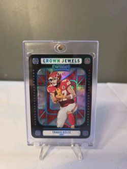 2024 Panini Contenders Travis Kelce Crown Jewels SSP Case Hit