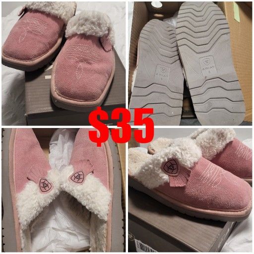 Ariat Pink Squate Toe