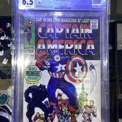 Captain America #100 Comic CGC 6.5