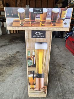 Beer Tower and Tasting Cup