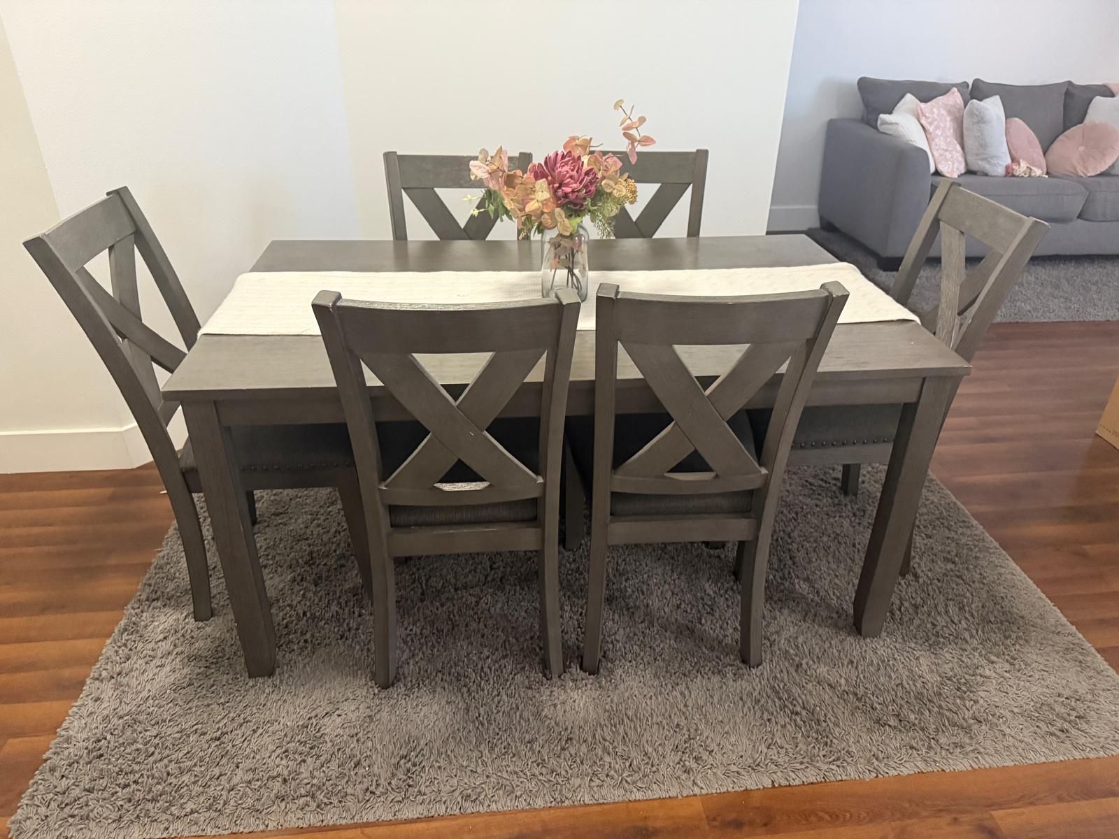 Dinning Table - 6 Chairs