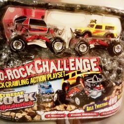Rock crawling action playset