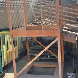 Custom Fabricated Forklift Cage/Platform