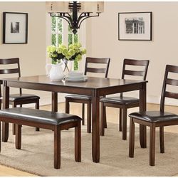 6 PC- DINNING SET NEW IN BOX ☎️ 1714586,2564 