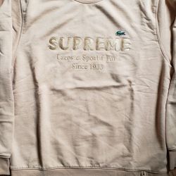 SUPREME x LACOSTE Crewneck