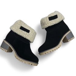 Black Suede Boots