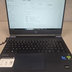 Hp Victus 15.6" Intel Core i5, 16gb Ram, 512ssd, Gaming Laptop