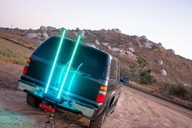 Spiral LED Whip Lights