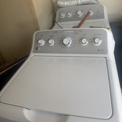 GE HE Washer & Electric Dryer 
