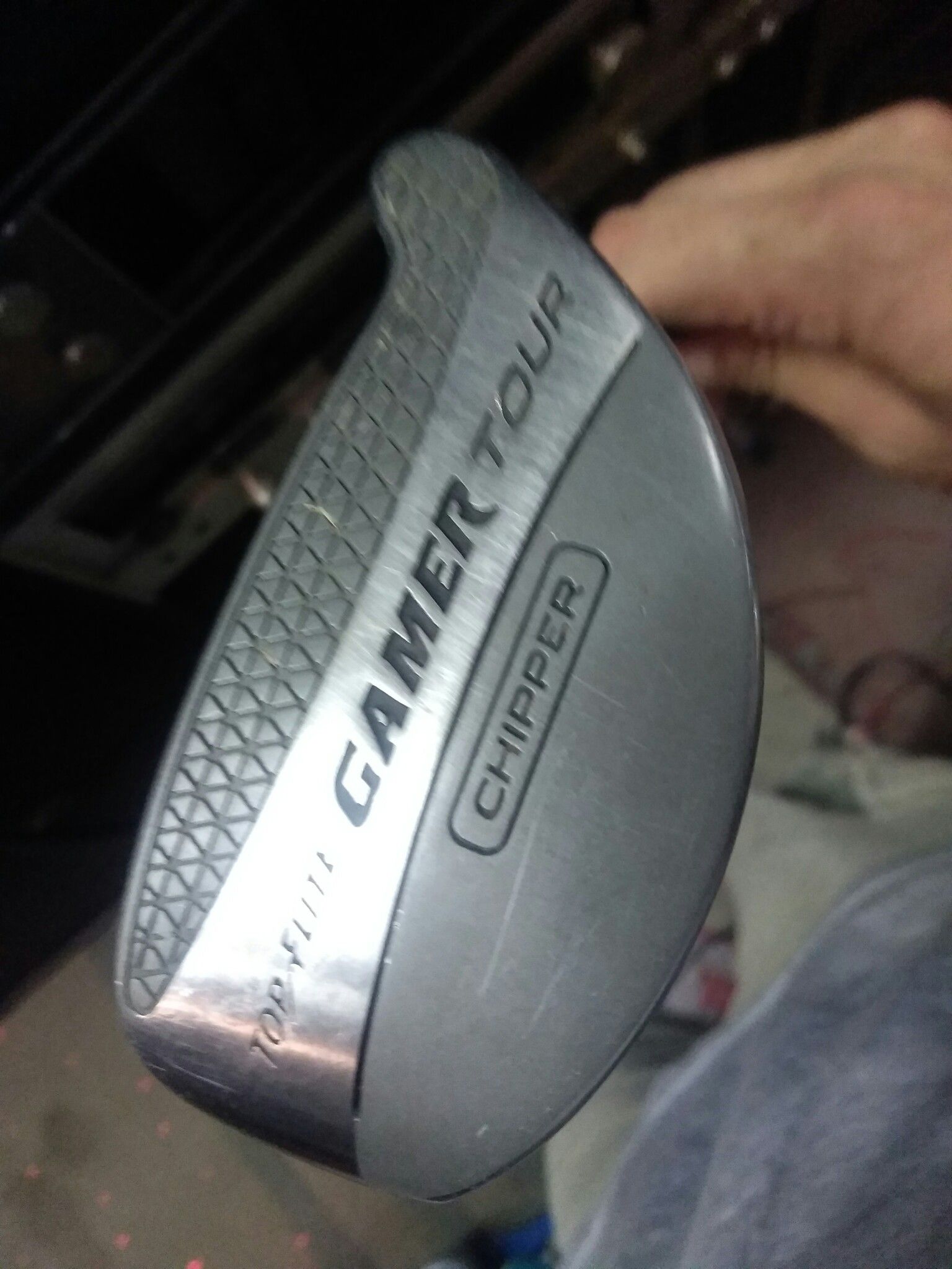 Chipper putter golf club