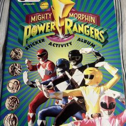 Power Rangers 1994 Sticker Album