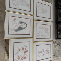 RON DIAS HAND DRAWING SIGNED AUTHENTIC SKETCH 