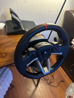PlayStation Steering Wheel W/ Pedals & PlayStation Headset