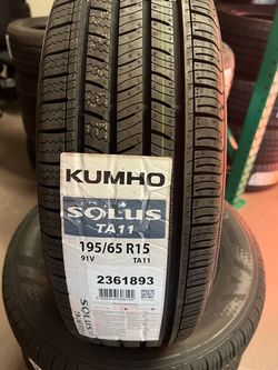 195/65/15 new Kumho tires 195/65r15 Llantas Nuevas