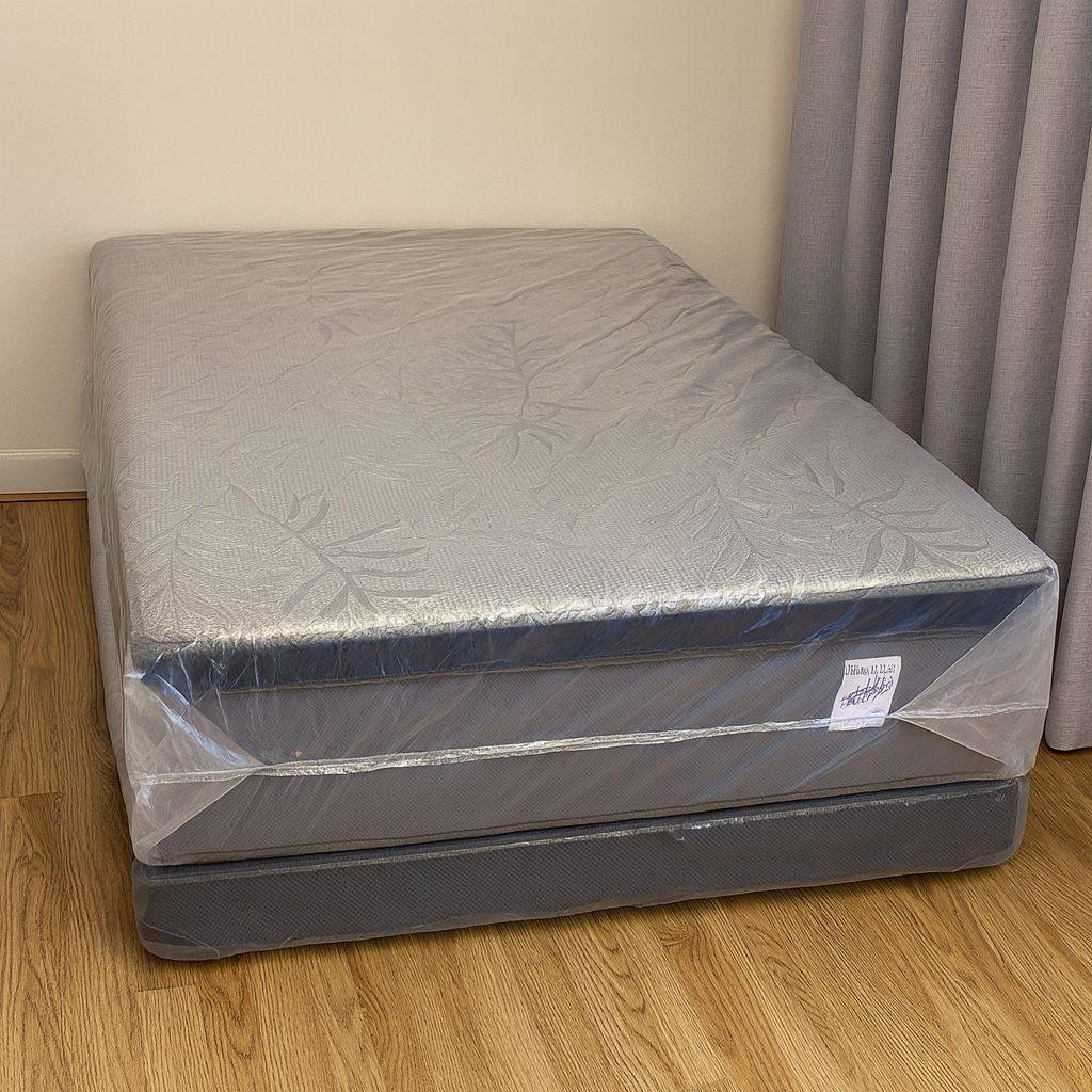 Full Size Pillow Top Mattress – 14” Thick | ✨ Brand New from Factory | Excellent Comfort | Also in Twin, Queen & King | 🚚 Same-Day Delivery
