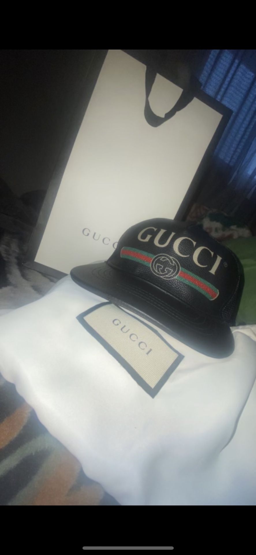 Gucci Vintage Logo Trucker Cap
