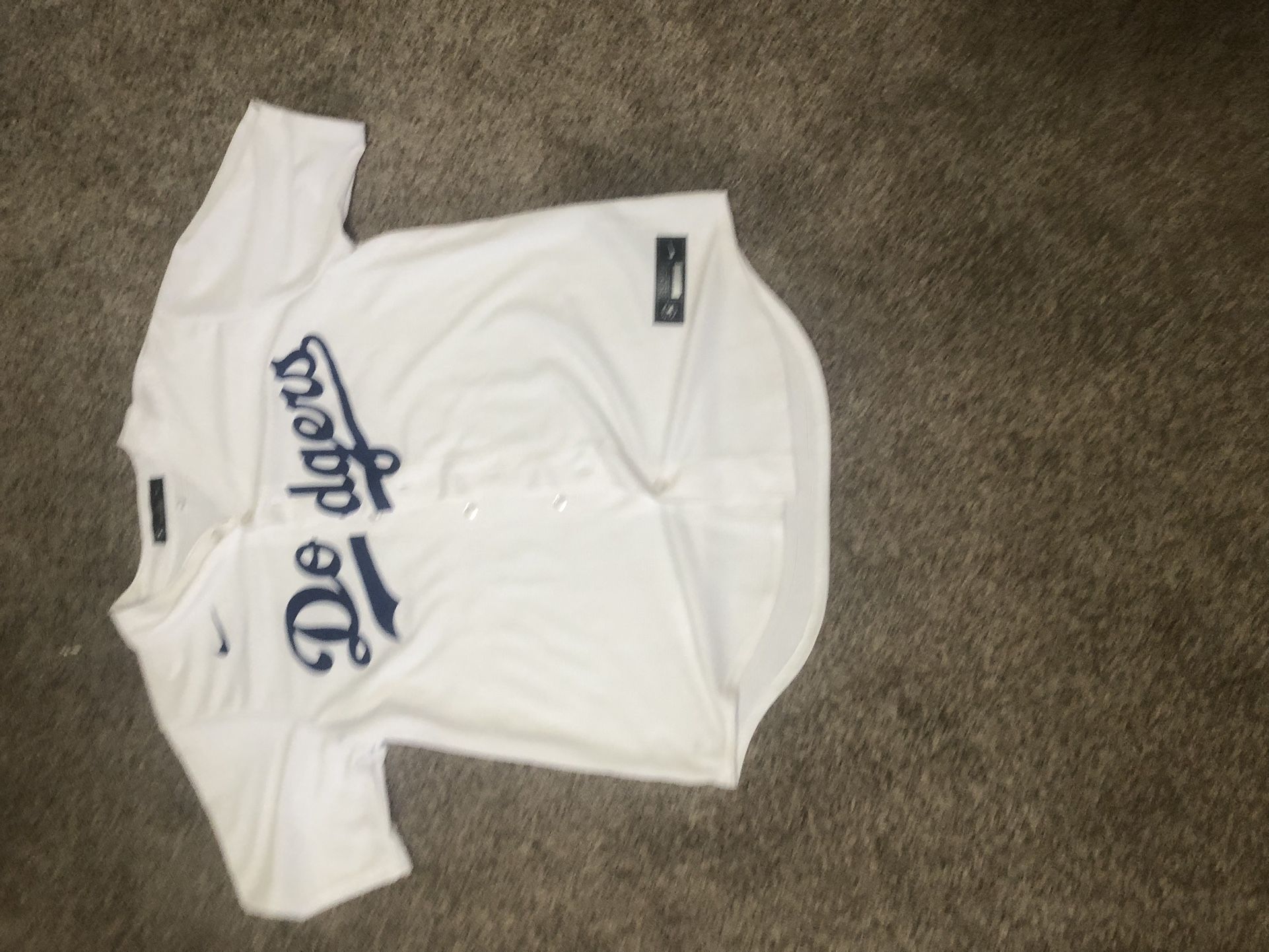 LA Dodgers White Jersey