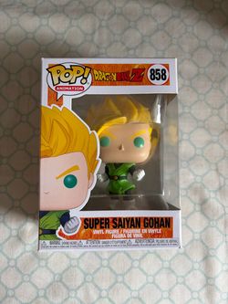 Funko Pop Dragon Ball Z Super Saiyan Gohan #858