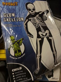 Kids skeleton costume