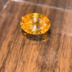 9.2 Carat Citrine Loose Gemstone Round Cut 1mm