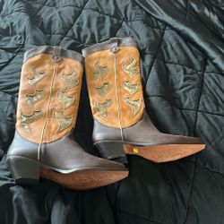 Cowboy leather boots women’s size 11