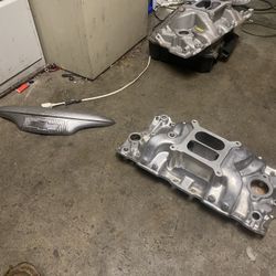 4 Barrel Intake.  High Rise