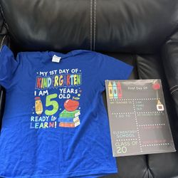 First Day Of Kindergarten Shirt