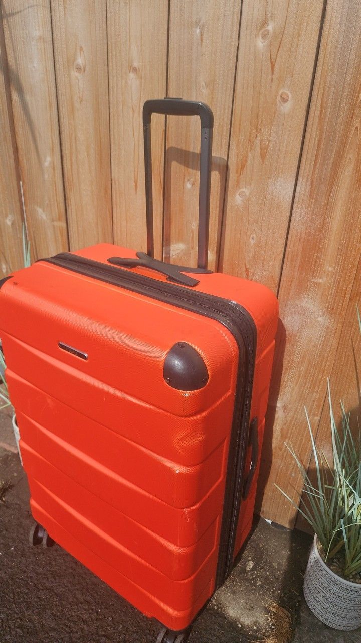 Orange Revo Luggage 