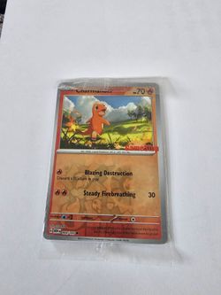 Charmander 004/165 GameStop Exclusive Promo Stamp SEALED