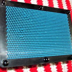 Clone Pin Art Sculpture Pin Impression Toy Home Office Toy for Kids Adults .. With durable acrylic,with high quality and nontoxic, designed to ward o