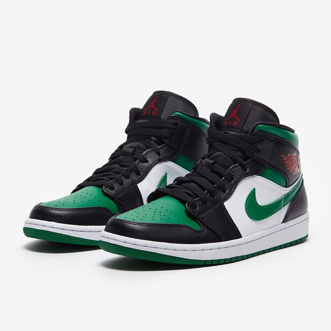 Air Jordan 1 Mid ‘Green Toe’ US Men’s 12