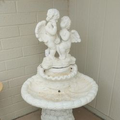 Angel Fountain ( All Concrete)O.B.O