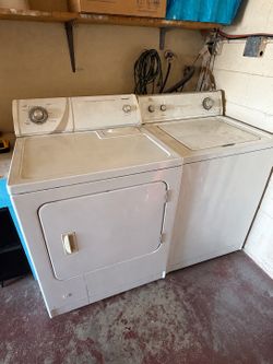Washer and dryer