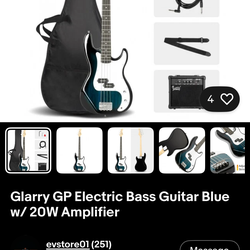 Glarry  electric  guitar